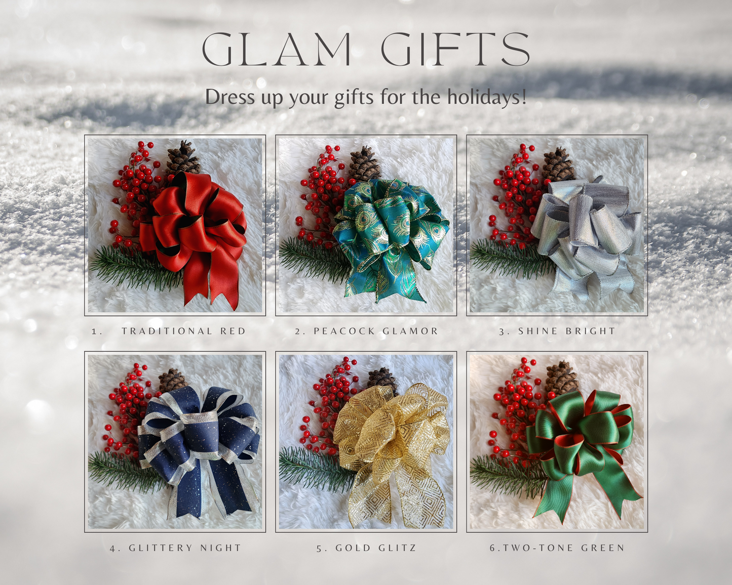 Large Gift Bows