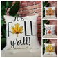 Halloween and Harvest Sublimation Linen Pillowcases, PILLOW INCLUDED