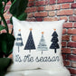 Winter Wonderland and Christmas Sublimation Linen Pillowcases (NO Pillow, CASE ONLY!)