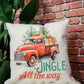 Winter Wonderland and Christmas Sublimation Linen Pillowcases (NO Pillow, CASE ONLY!)