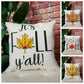 Halloween and Harvest Sublimation Linen Pillowcases (NO Pillow, CASE ONLY!)