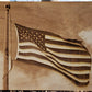 American Flag Laser Engraved Art
